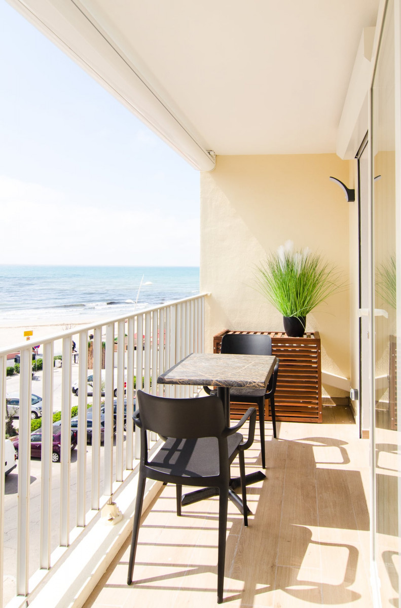 balcon vue sur mer