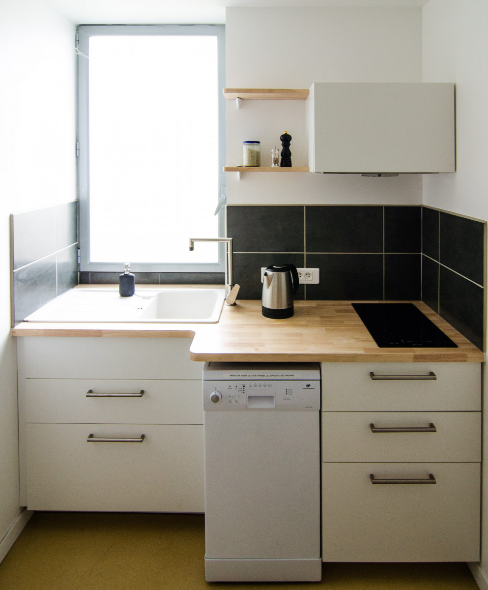 Aménagement de bureau-kitchenette