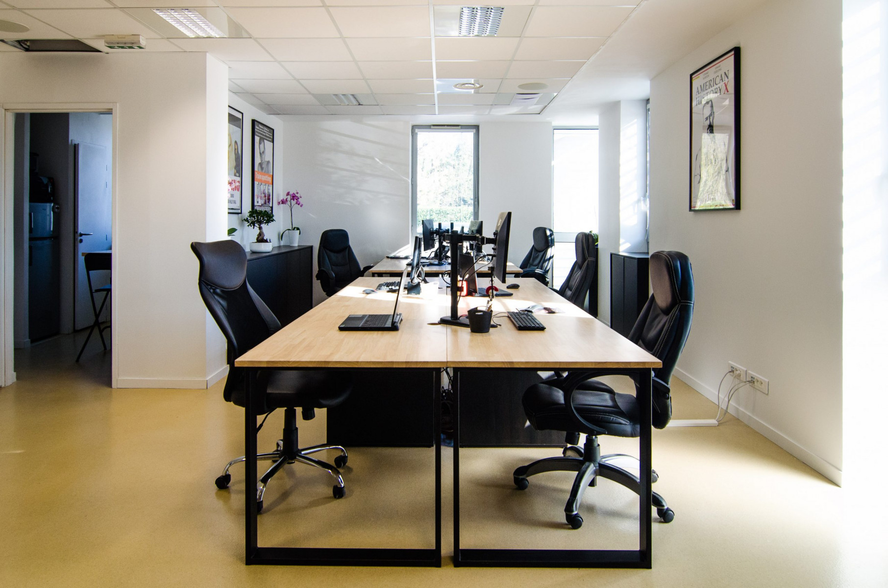 Aménagement de bureau-open space