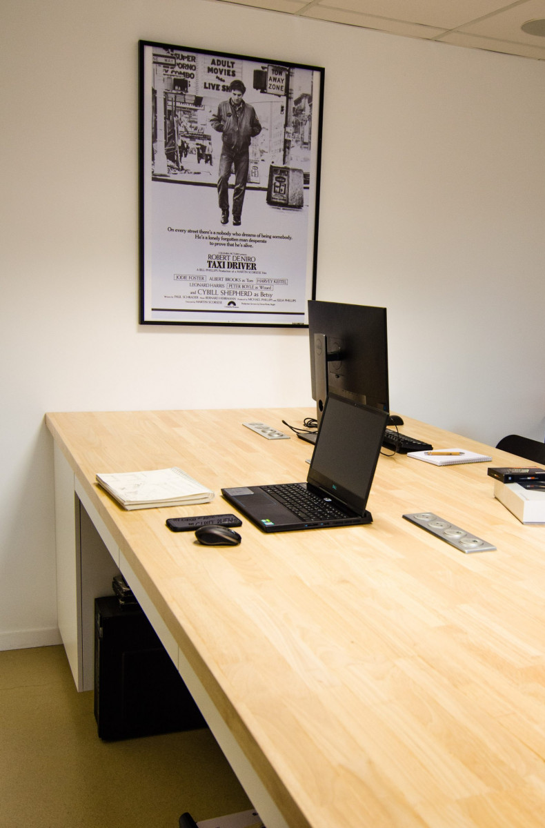 Aménagement de bureau-ilot