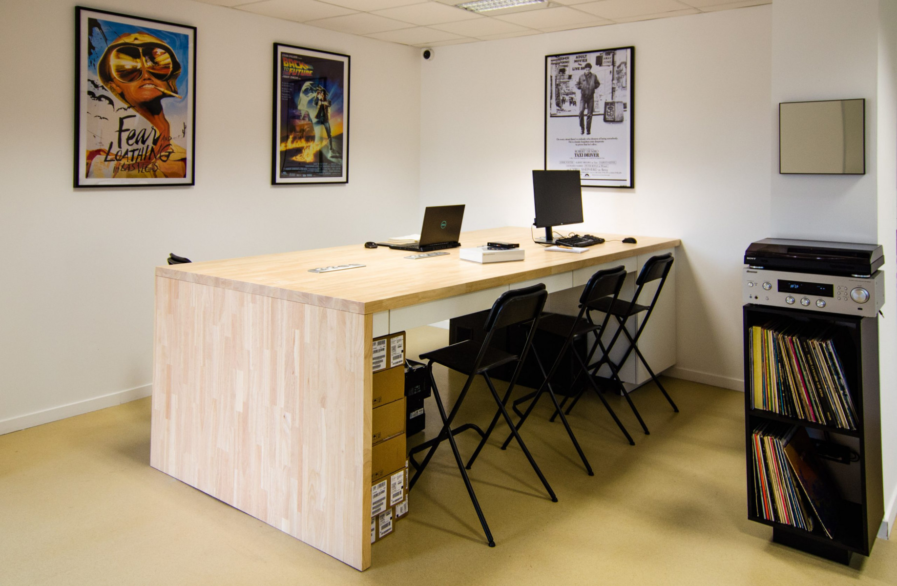 Aménagement de bureau-ilot